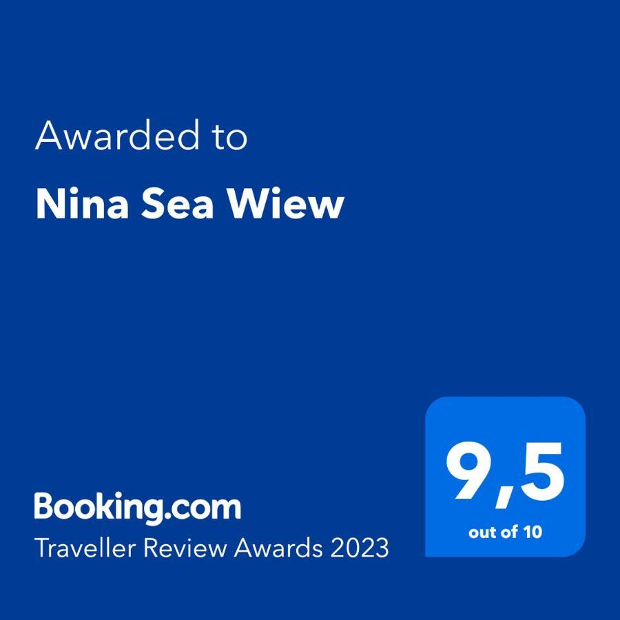 Appartamento Nina Seaview Novi Vinodolski Esterno foto