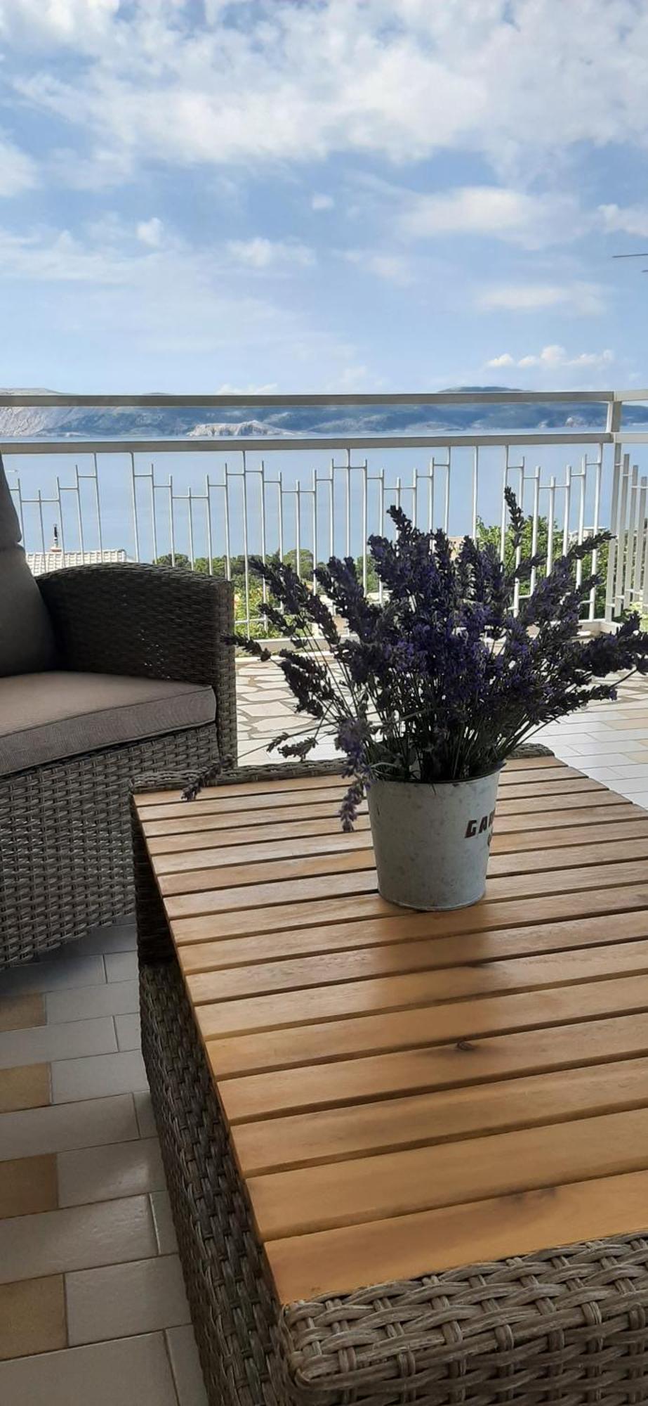 Appartamento Nina Seaview Novi Vinodolski Esterno foto